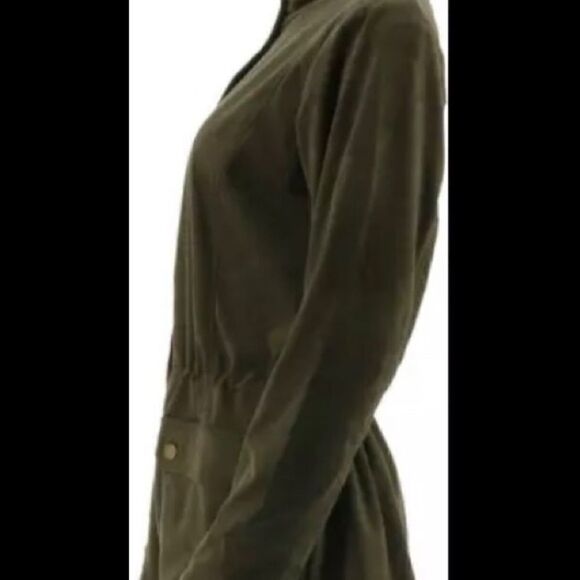 Linea Louis Dell” Olio faux suede jacket AnorakXXS - Picture 12 of 12